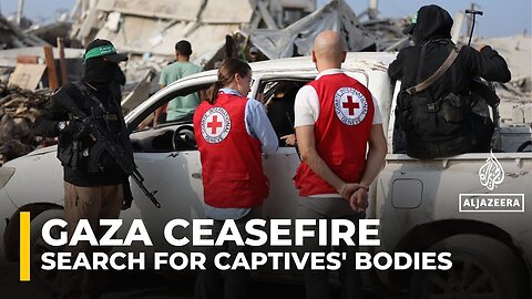 Hamas fighters, Red Cross resume search for Israeli captives’ bodies in Gaza
