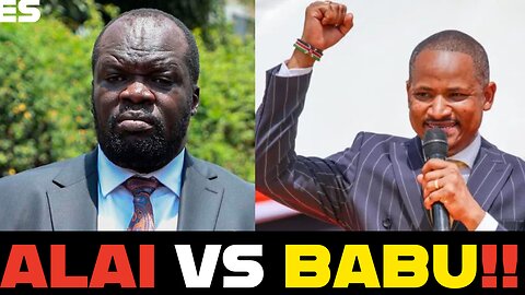Robert Alai vs. Babu Owino - GUN DRAMA IN KILIMANI! 🚨