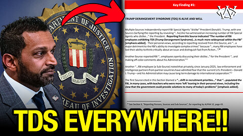 FBI Whistleblowers Release BRUTAL Agency Report!!