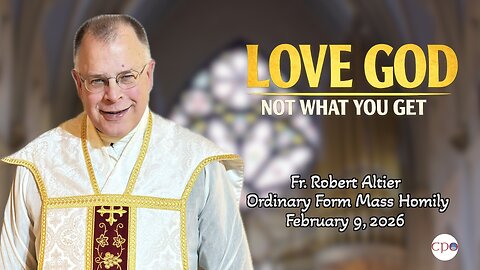 Love God, Not What You Get