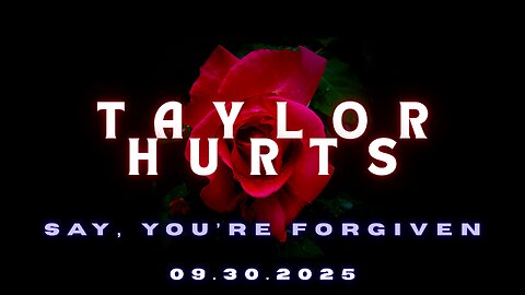 SAY, YOU'RE FORGIVEN