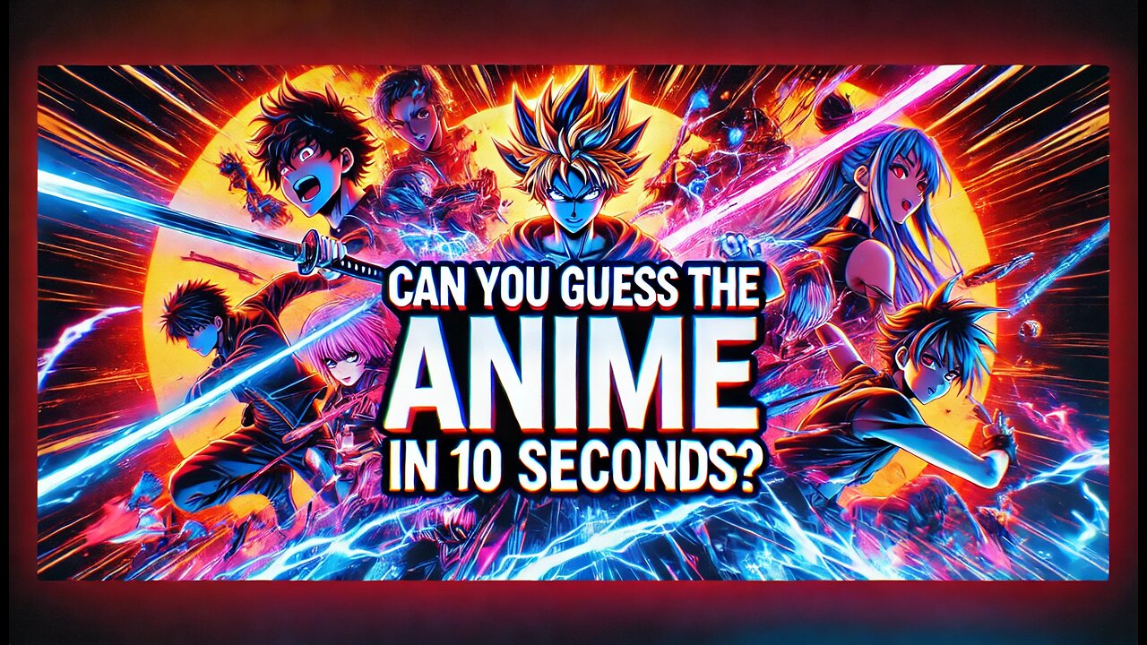 CAN YOU GUESS THE ANIME IN 10 SECONDS