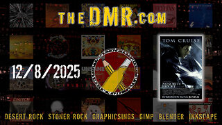 DMR LIVE - 12/8/2025 - Desert Rock & Adjacent Cool Tunes + Graphicsing