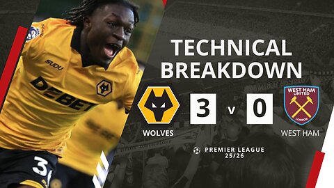 WEST HAM COLLAPSE! 😬 Wolves Tear Them Apart in First Half | Wolves 3-0 West Ham Highlights