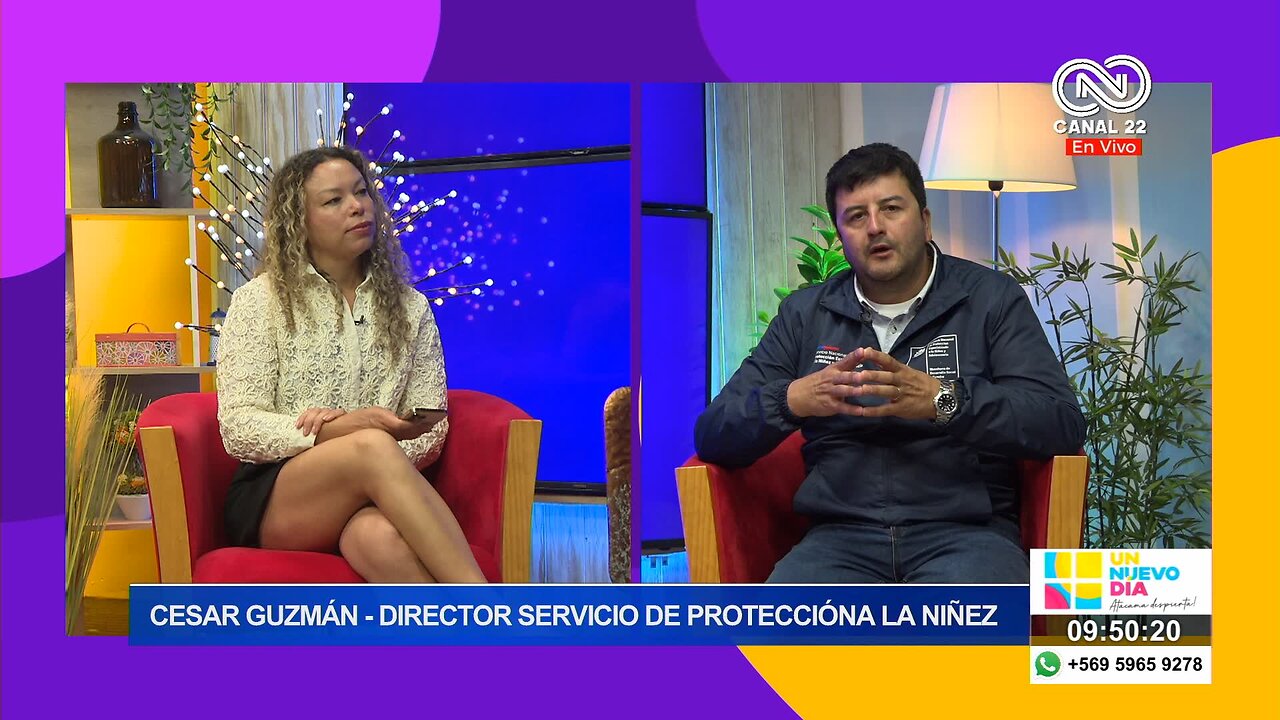 Cesar Guzmán Director servicio de protección a la niñez