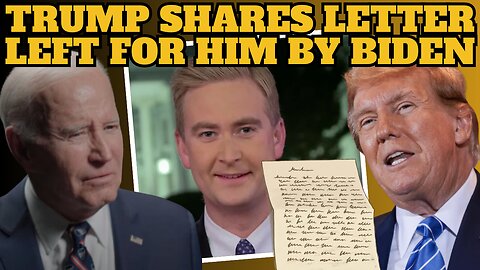 Pres. Trump Shares Letter Left by Biden in the Oval Office | Johnson to Uncover 'Full Truth' of J6