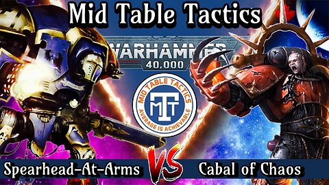 Warhammer 40k Battle Report: Chaos Space Marines VS Imperial knights