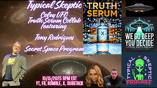 Tony Rodrigues : 20-Year SSP Service & Memory Recall Technology | Truth Serum Collab -- Rob & Coley