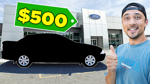 I BOUGHT A $500 FORD TO TURN INTO A RACECAR!