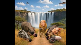 Here's the Entire Video w/ Trump the King of the Jungle