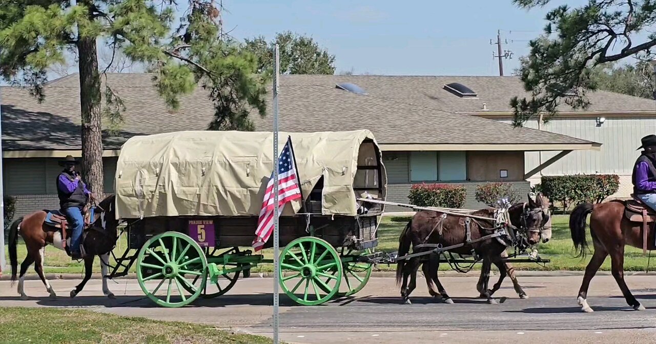 Houston Rodeo trail riders