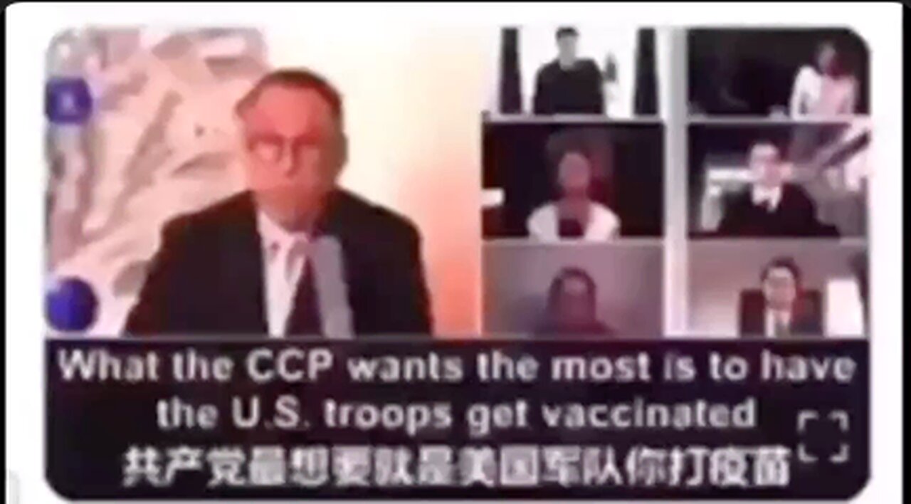 CCP Party Members Discuss Vaxx Impact on US Military Saying that Everyone Vaxxed will die.