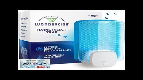 Wondercide Flying Insect and Fly Trap Indoor Bug Catcher Review