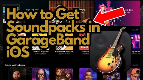 How to Download All Available Sounds in GarageBand iOS