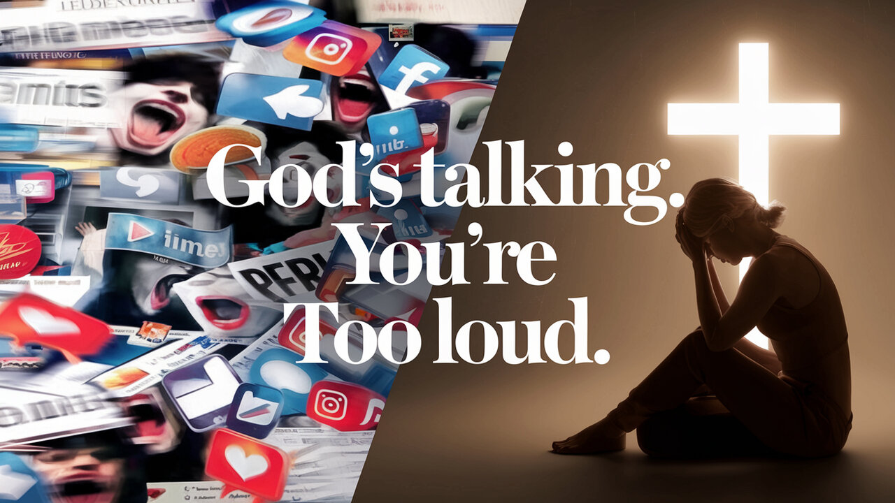 You Can’t Hear God Because You Never Shut Up