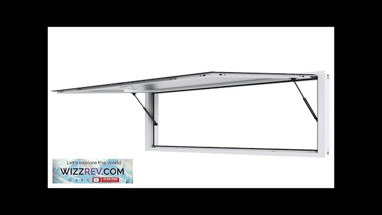 VEVOR Concession Window 64"x40" Aluminum Alloy Food Truck Service Window with Awning Review