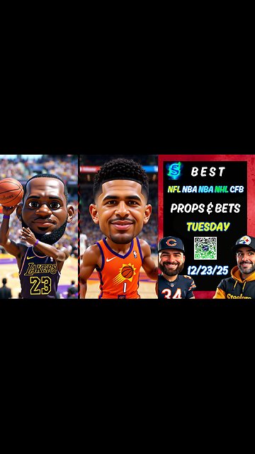 🏀 Tuesday's Top NBA PROPS | COLLEGE FOOTBALL PICKS | NFL PICKS | NHL | PRIZEPICKS TODAY | 12/23/25