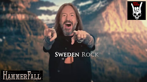 HammerFall - (We Make) Sweden Rock (Official Lyric Video)