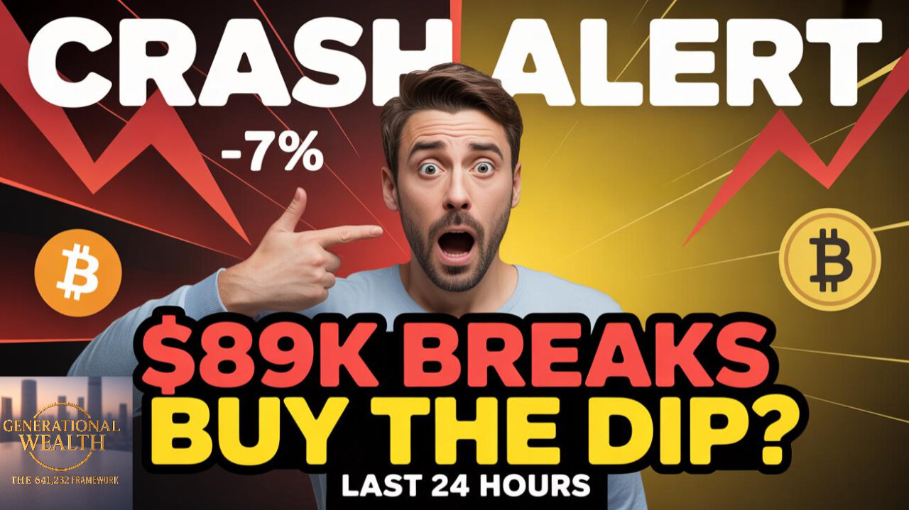 🔥 BITCOIN CRASH ANALYSIS - Complete 24-Hour Breakdown (Nov 19, 2025)