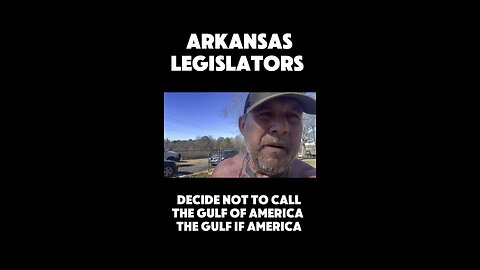 Arkansas legislators are stupid