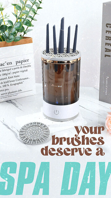 Automatic Electric Makeup Brush Cleaner