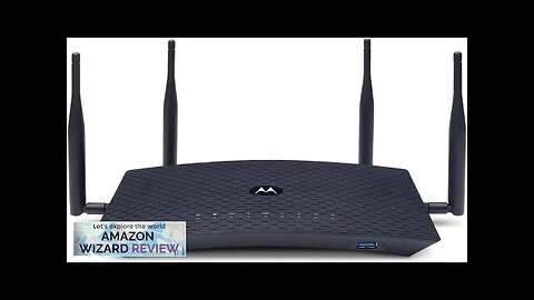 Motorola AC2600 4x4 WiFi Smart Gigabit Router with Extended Range Model MR2600 Review