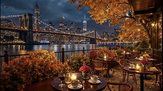 New 2026" Evening Time, Relaxing Waterside Piano Jazz Music. Kick Back and Relax