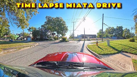 Time Lapse Miata Drive