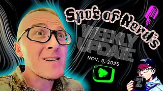 Spot of Nerd's Weekly Update! Nov. 9th 2025; NY forgot, Predator: Badlands, & heartbreaking news...