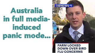 Australia in full media-induced panic mode...