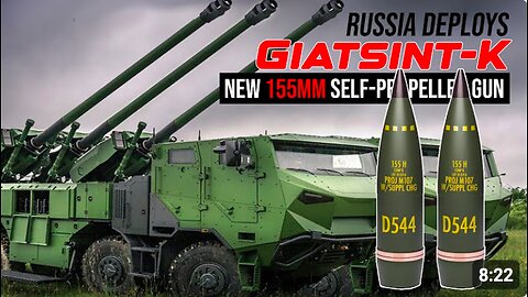 Giatsint-K ! New 155mm Self-Propelled Gun in Service with Russian Forces in Ukraine