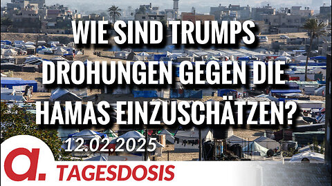 Wie sind Trumps Drohungen gegen die Hamas einzuschätzen? | Von Thomas Röper