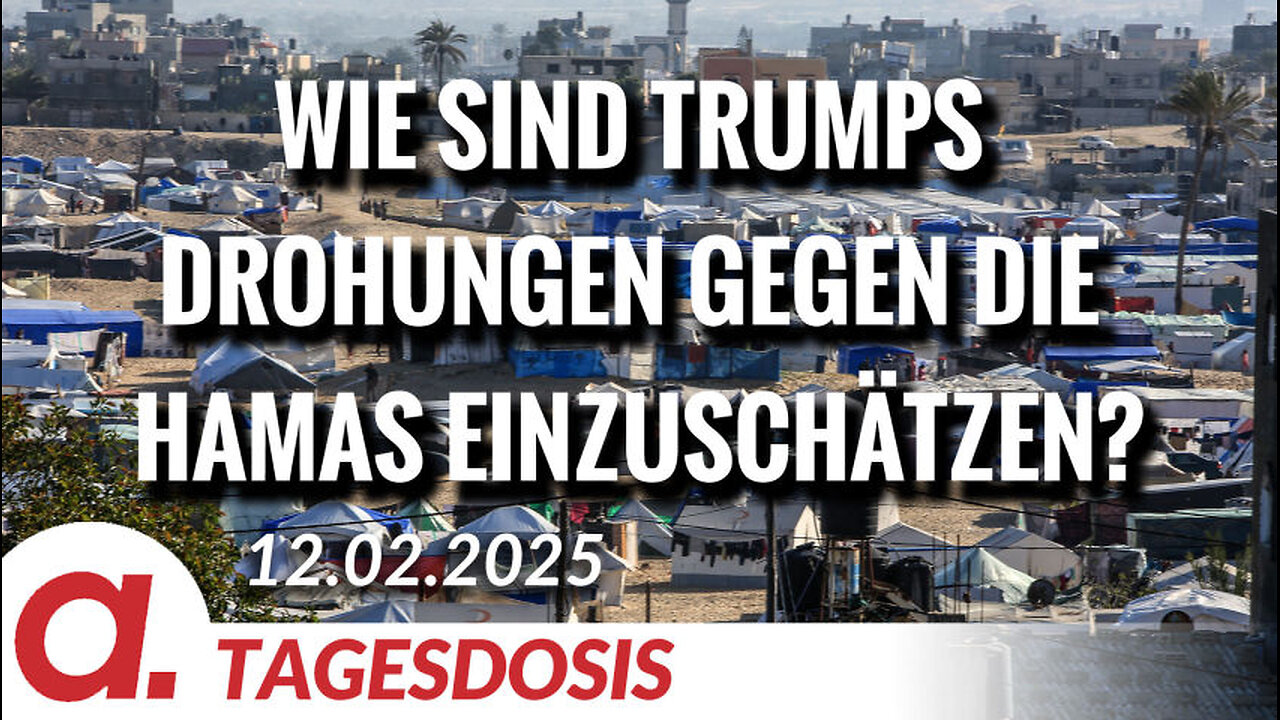 Wie sind Trumps Drohungen gegen die Hamas einzuschätzen? | Von Thomas Röper