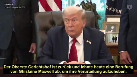 Trump prüft Begnadigung für Ghislaine Maxwell nach Supreme Court-Ablehnung!