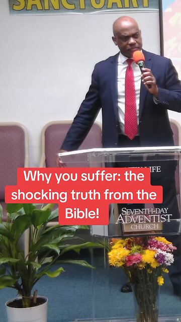 Why you suffer: the shocking truth from the Bible