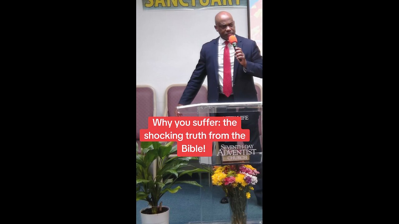 Why you suffer: the shocking truth from the Bible