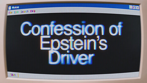 Confession Letter From Epstein's Driver