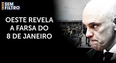 No Brasil assessor de Moraes fala em 'edição' de vídeos do 8/1, revela documento, pode isso Arnaldo?