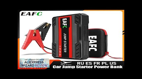 Car Jump Starter Battery Power Bank 600A for Car Starter Portable Emergency Review