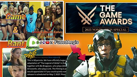 Game & Rant #73 | Game Award Nominee Backlash, Zelda Movie Previews, Metroid Prime 4 Ruined?