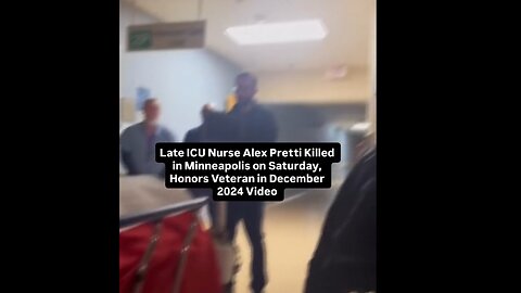 CRISIS ACTOR ALEX PRETTI IN 2024 VIDEO KNOWN FOR PLAYING DUAL ROLES OF AMERICAN PATRIOT & DOMESTIC TERRORIST FOR THE LIBTARDS & TRUMPTARDS IN 2026