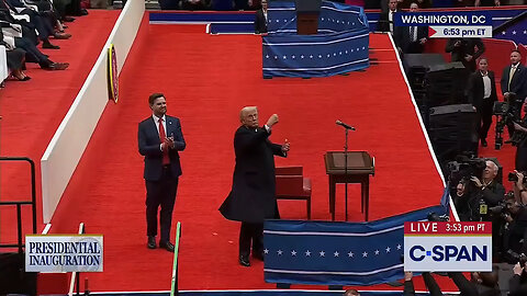 'Never Been Anything Like It!' Trump Signs EOs At Capital One Center And Watch The Pens Fly