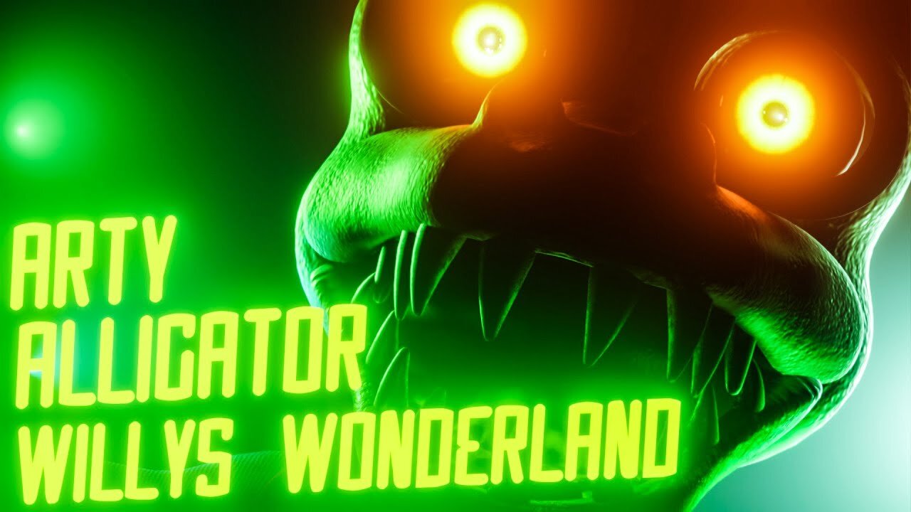 Modeling Arty Alligator [Willy's Wonderland]