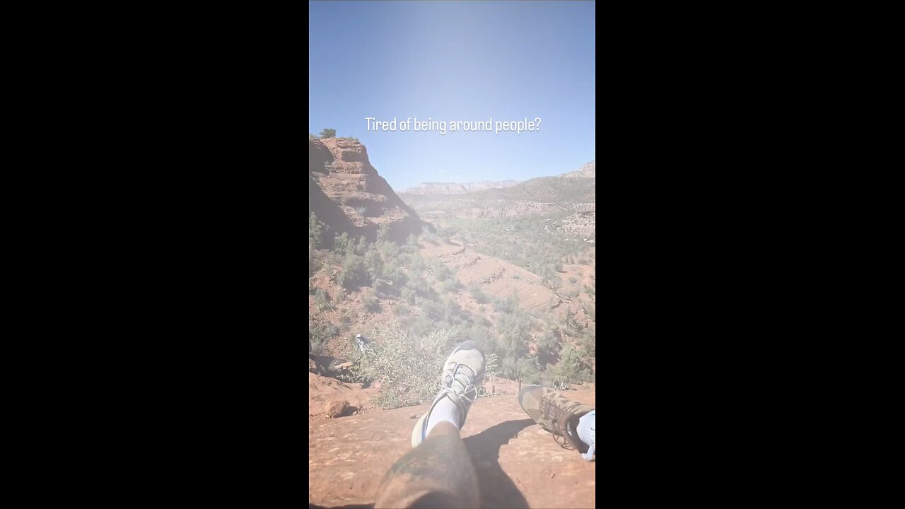 Tired of being around people?