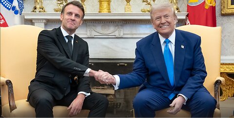 President Trump Holds a Press Conference with President Emmanuel Macron of France