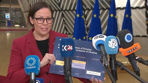 Ministra de Exteriores sueca exige decisiones sobre activos rusos para financiar a Ucrania