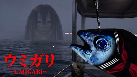 This is a weird fishing game