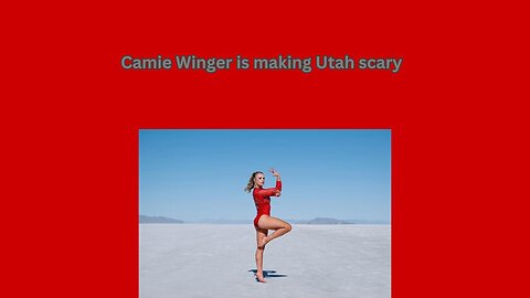 Camie Winger is developing into a very scary gymnast at Utah