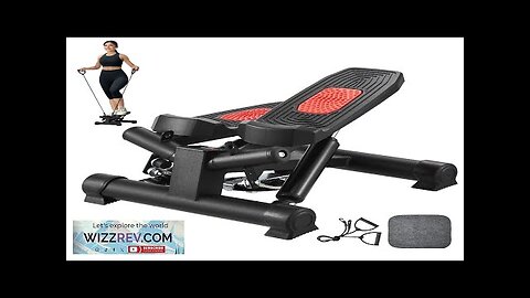 Stair Stepper for Exercise at Home Mini Twist Stepper with Resistance Band Review