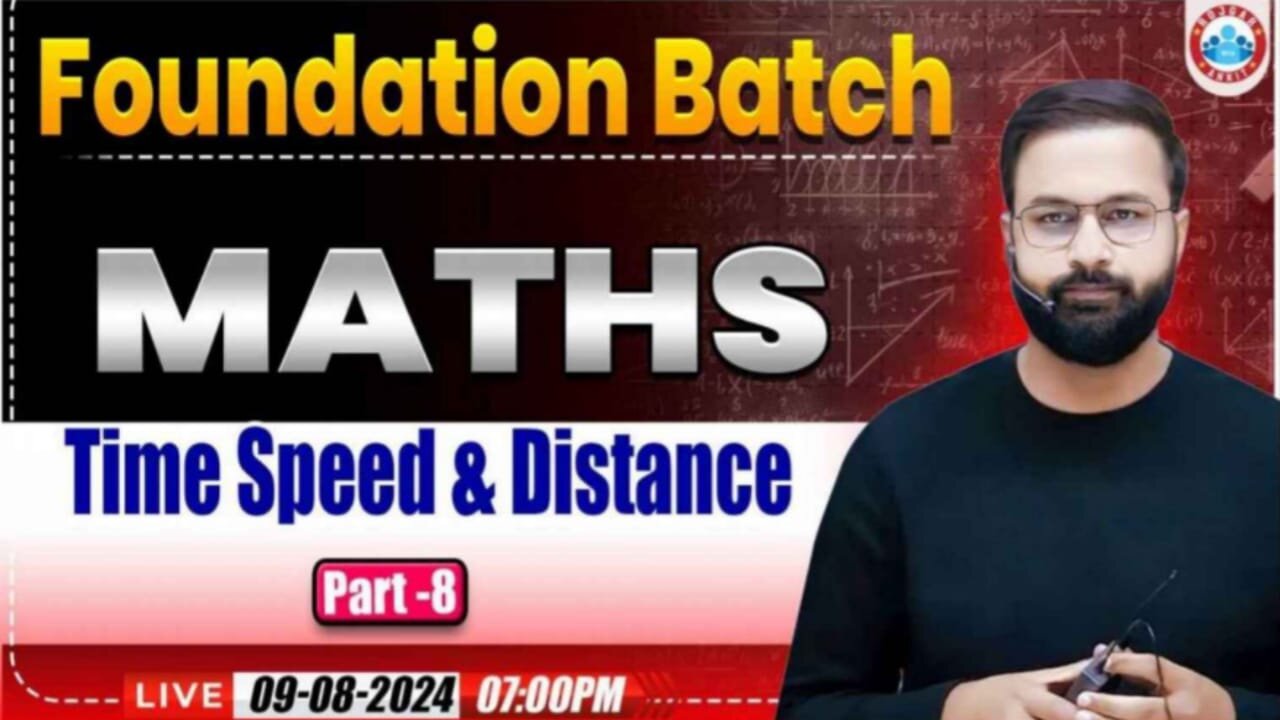 MATH CLASS, TIME AND SPEED CLASS #8